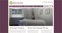Desktop Screenshot of excelsiormassage.com